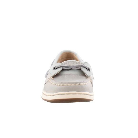 Sperry Angelfish Gray Mesh Topsides Boat Shoes - Picture 3 of 12
